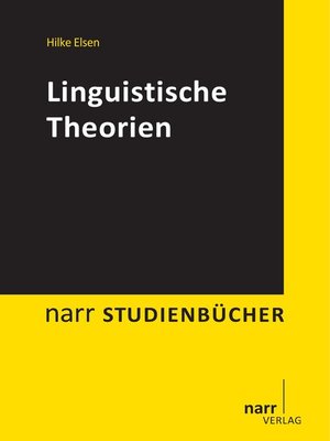 cover image of Linguistische Theorien